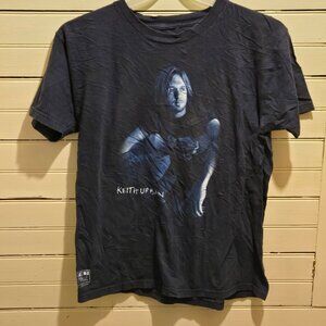 Keith Urban T-Shirt Mens Be Here Tour 2005 Calendar Graphic Navy Tee Concert